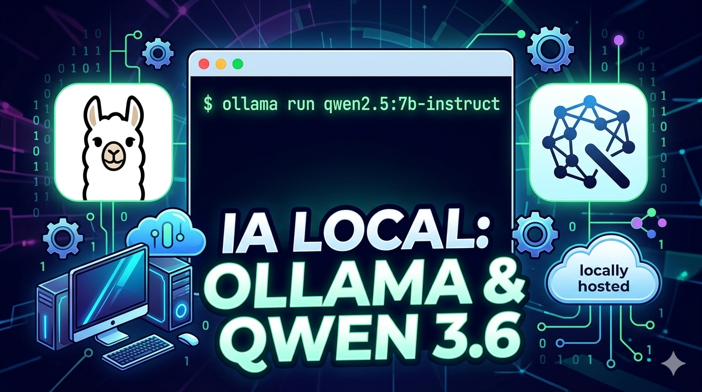 Como correr un modelo de IA local con Ollama y Qwen 3.6